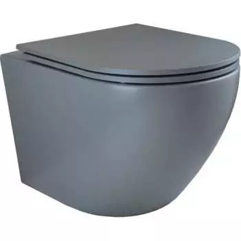 Подвесной безободковый унитаз Bronze de Luxe