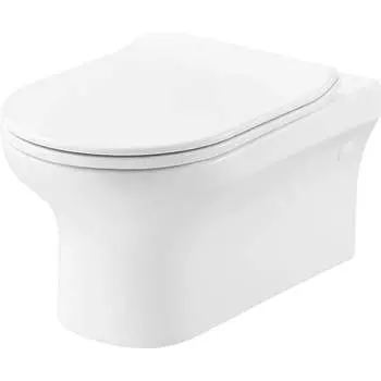 Подвесной безободковый унитаз Creo Ceramique ARCHI AR1100R+RE1001T/AR1001T