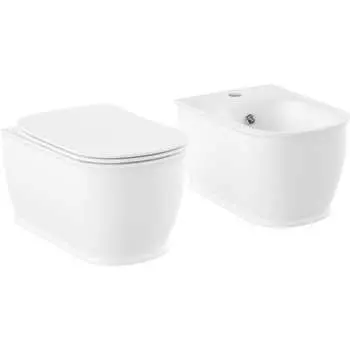 Подвесной безободковый унитаз Lavinia Boho Bell Pro Rimless 21031001