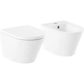 Подвесной безободковый унитаз Lavinia Boho