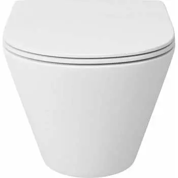 Подвесной безободковый унитаз Teymi Solli ЦБ-00259927