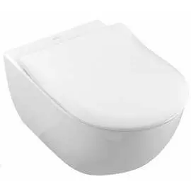 Подвесной безободковый унитаз Villeroy & Boch Subway 2.0 5614R2R1