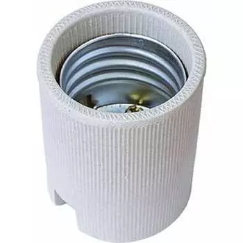 Подвесной керамический патрон General Lighting Systems GLH-E40-CER-H-W 474008