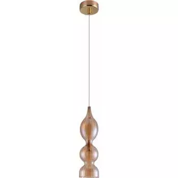 Подвесной светильник Crystal lux Iris SP1 B Amber
