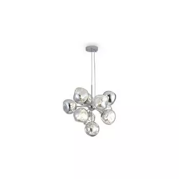 Подвесной светильник Freya Ejection Хром Металл FR5378PL-10SM