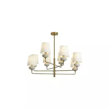 Подвесной светильник Freya Ceramics Латунь Металл FR2029PL-08BS