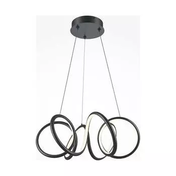 Подвесной светильник MAYTONI Curve Алюминий Черный MOD241PL-L60BK