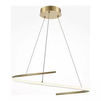 Подвесной светильник MAYTONI Curve Алюминий Латунь MOD242PL-L33BSK