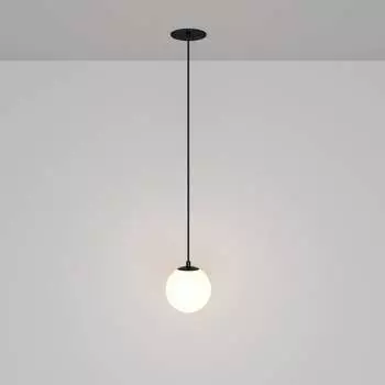 Подвесной светильник MAYTONI Luna LED 5W Алюминий и пластик Черно-белый P039PL-5W3K-10INS-B