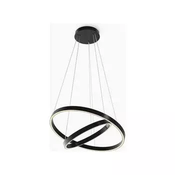 Подвесной светильник MAYTONI Rim Алюминий, Черный MOD058PL-L55BK