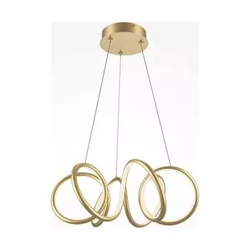 Подвесной светильник MAYTONI Curve Алюминий Латунь MOD241PL-L60BSK