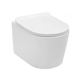 Подвесной унитаз aquanet atago-w с сидением soft close slimseat, с rimless 00211902