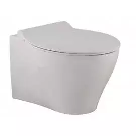 Подвесной унитаз berges top 53см, сиденье дюропласт mita slim so, микролифт, быстросъем 082123