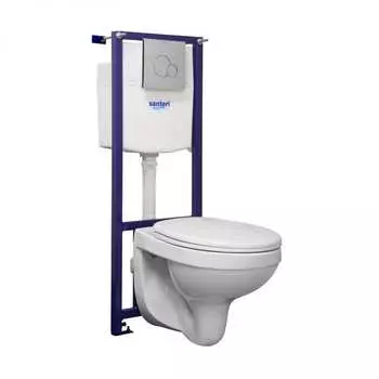 Подвесной унитаз Santeri Пэк Альфа 1.3815.9.S00.00B.0 00061623