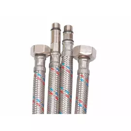 Подводка к смесителю mateu пара, 1/2", 1.5 м, нержавеющая сталь, 20 бар 13621