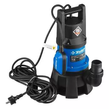 Погружной дренажный насос для грязной воды ЗУБР ПРОФЕССИОНАЛ Т3 Н