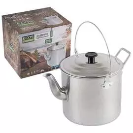 Походный алюминиевый чайник Ecos Camp-S5 991011