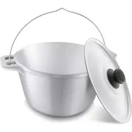 Походный глубокий непокрытый казан Нева металл посуда