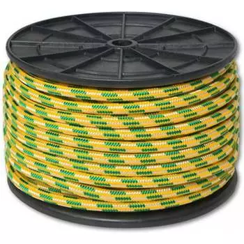 Плетеная двадцатичетырехпрядная полиамидная веревка ЩИТ ПА 66955