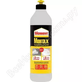 Полимерный клей МОМЕНТ Монтаж 1898437 Б0023053