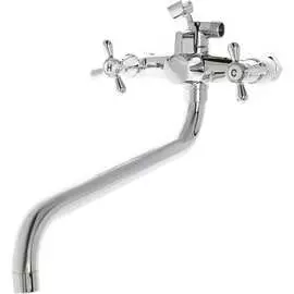 Полимерный смеситель для ванны и душа OneLife P03-221cr