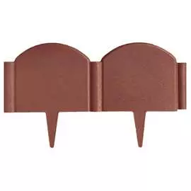 Полимерпесчаное садовое ограждение ЭКОГУМ