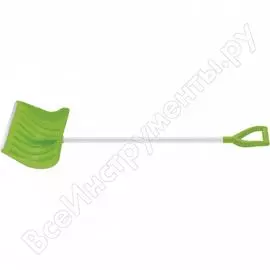 Полипропиленовая лопата сибртех profi 500х335мм, с черенком 61482