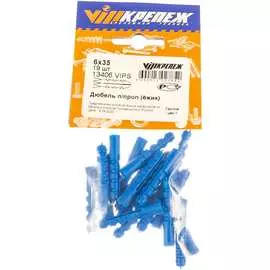 Полипропиленовый дюбель ежик vipкрепеж