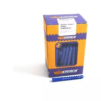 Полипропиленовый дюбель vipкрепеж 120 шт. 43418