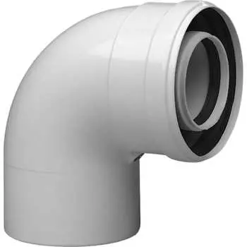 Полипропиленовый коаксиальный отвод Baxi