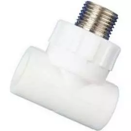 Полипропиленовый комбинированный тройник MeerPlast