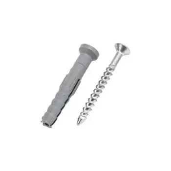 Полипропиленовый потайной дюбель-гвоздь STARFIX 6x40 мм, 50 шт. SMP2-40894-50