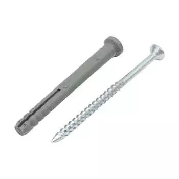 Полипропиленовый потайной дюбель-гвоздь STARFIX 6x60 мм, 30 шт. SMP2-40914-30