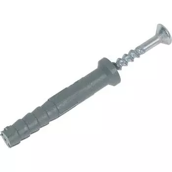 Полипропиленовый потайной дюбель-гвоздь STARFIX 6x40 мм, 100 шт. SMP4-40894-100