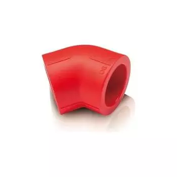 Полипропиленовый противопожарный угол Blue Ocean PPRF/45E(R) - 40