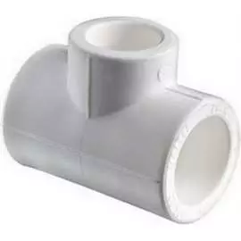 Полипропиленовый равнопроходной тройник MeerPlast