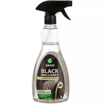 Полироль для шин на силиконовой основе 500 мл grass black brilliance 125105