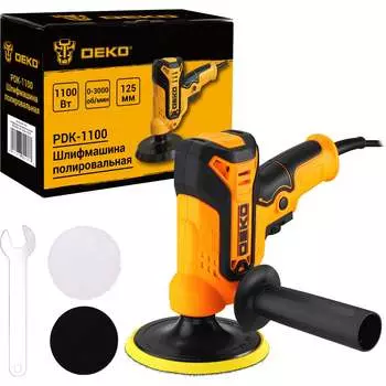Полировальная сетевая шлифмашина DEKO PDK-1100 085-1063