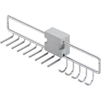 Полированный держатель для галстуков и ремней Hafele 807.41.211