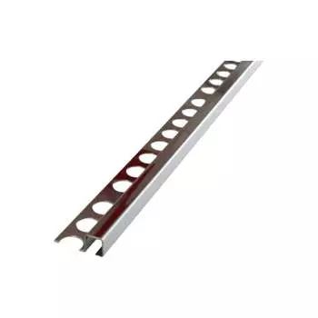 Полированный профиль для плитки из нержавеющей стали РУССКИЙ ПРОФИЛЬ РПН-14 4680427116087