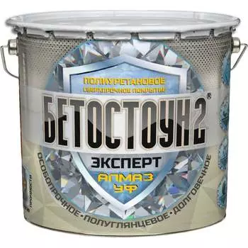 Полиуретановая краска для бетонных полов Красковия Бетостоун-2 Эксперт «Алмаз» ER-00004390
