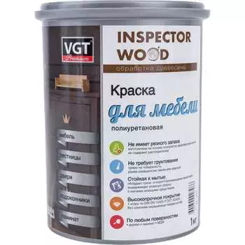Полиуретановая краска для мебели VGT 11607706
