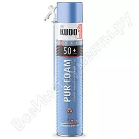 Всесезонная полиуретановая монтажная пена KUDO HOME 50+ KUPH10U50+