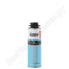 Профессиональная всесезонная полиуретановая монтажная пена KUDO HOME 35 KUPHP06U35