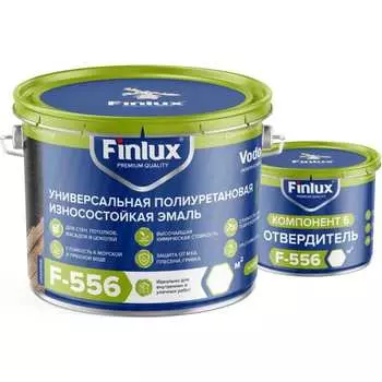 Полиуретановая ударопрочная эмаль Finlux F-556 Universal 4603783206452