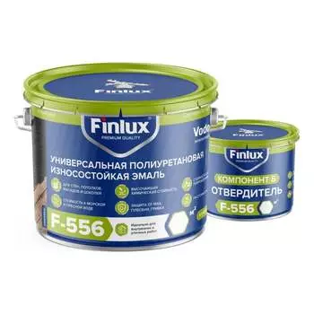 Полиуретановая ударопрочная эмаль Finlux F-556 Universal 4603783206483