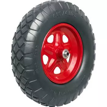 Полиуретановое колесо для садовой тачки или строительной тележки Fachmann 05.142