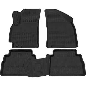 Полиуретановые салонные коврики для Daewoo Gentra 13-16 REZKON