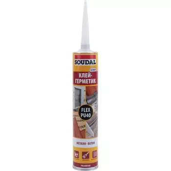 Полиуретановый герметик-клей Soudal FLEX PU 40 FC 137853