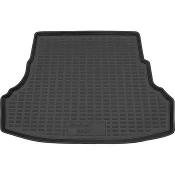 Полиуретановый коврик в багажник для Hyundai Solaris sd 10-17 REZKON